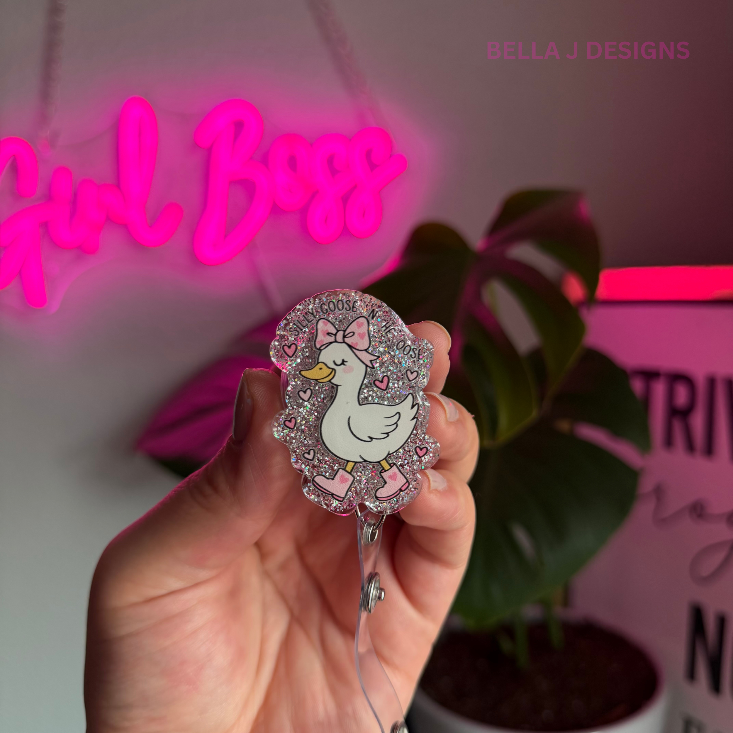 Silly Goose On The Loose Badge Reel