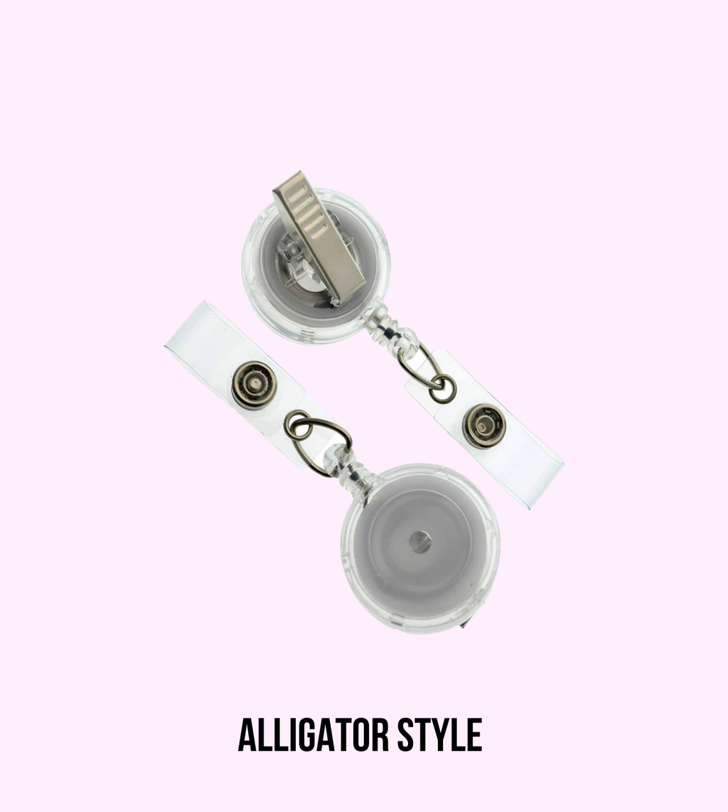 3D Printed Bow & Heart Badge Reel